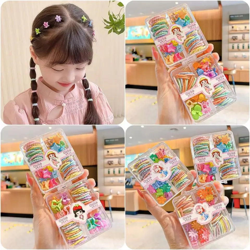 Mini Hair Accessories Set 🌸✨