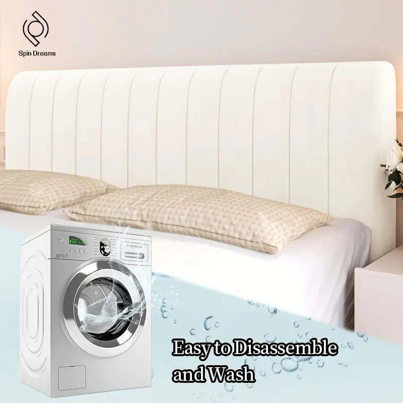 Bed Headboard Slipcover Covers Soft and elastic Washable