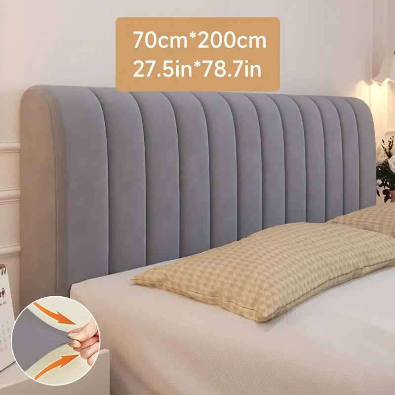 Bed Headboard Slipcover Covers Soft and elastic Washable