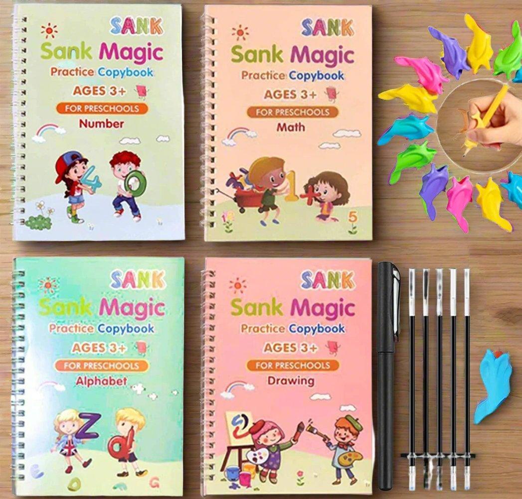 Sank Magic Practice Book for Kids (Set of 4 Books)