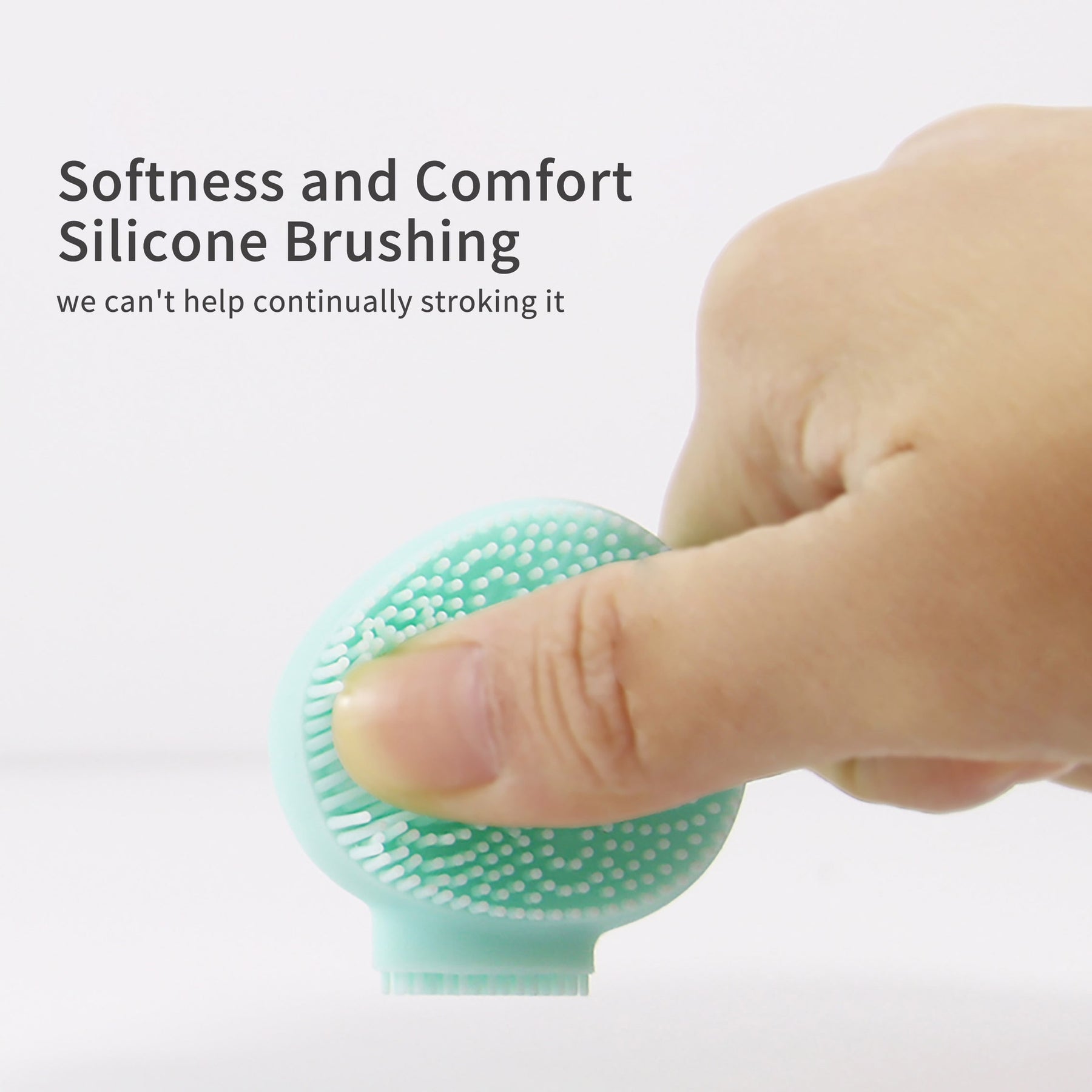 Double Sided Silicone Face Mask Soft Brush