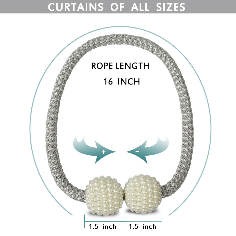 Magnetic Pearl Curtain Tiebacks (Free Shipping🚚)