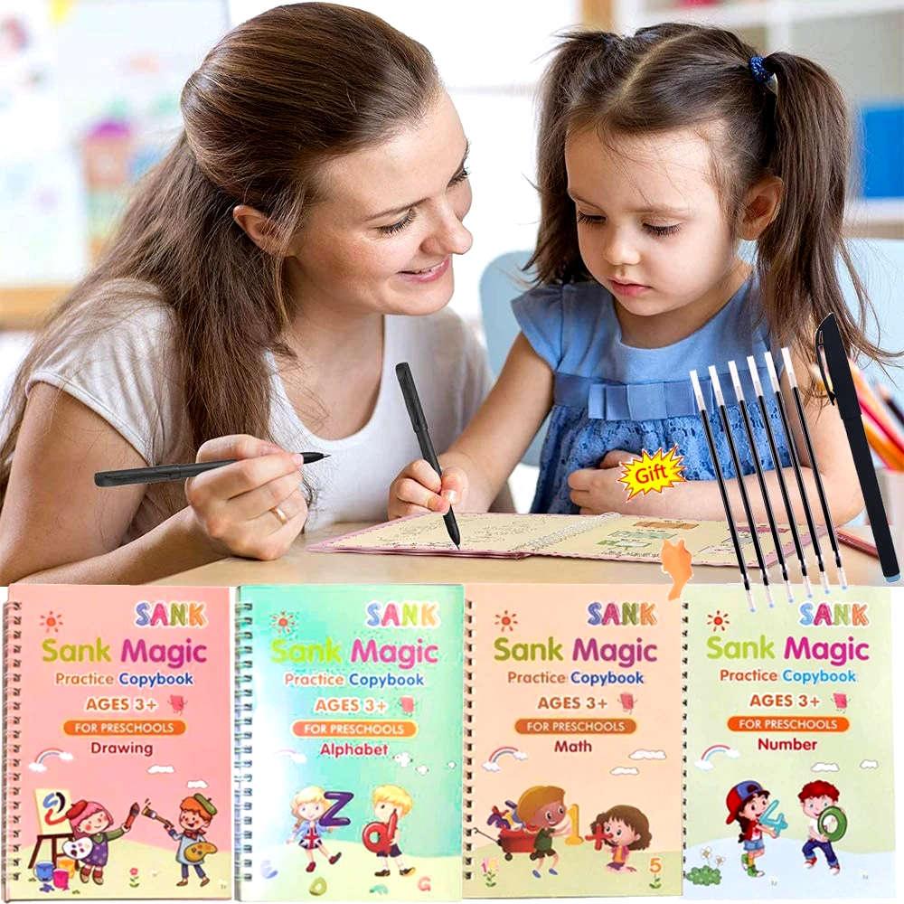 Sank Magic Practice Book for Kids (Set of 4 Books)