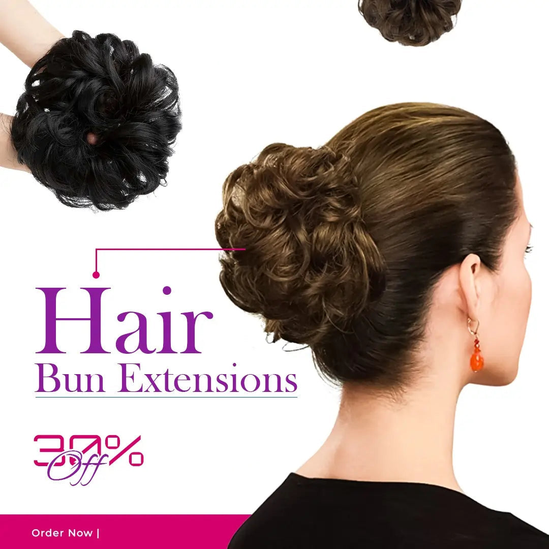 PREMIUM QUALITY MESSY HAIR BUN