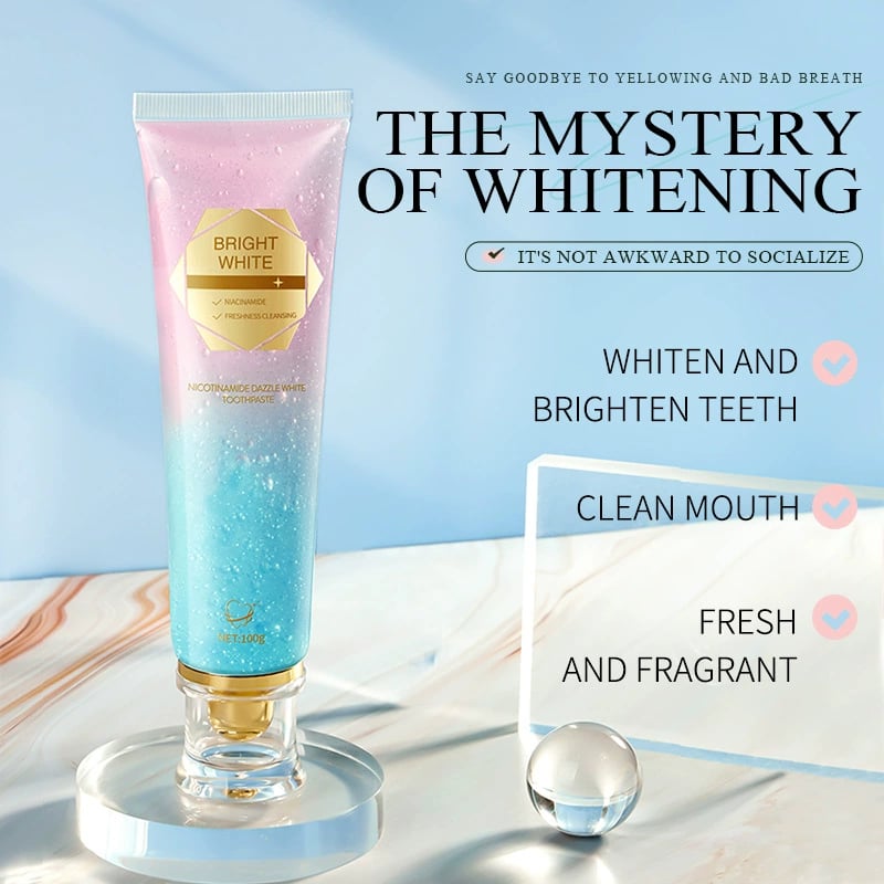 Niacinamide Whitening Toothpaste - For Healthier & Whiter Teeth!