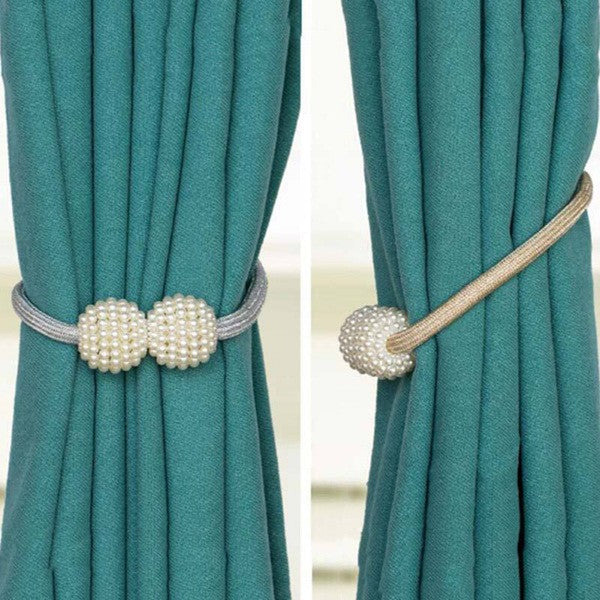 Magnetic Pearl Curtain Tiebacks (Free Shipping🚚)