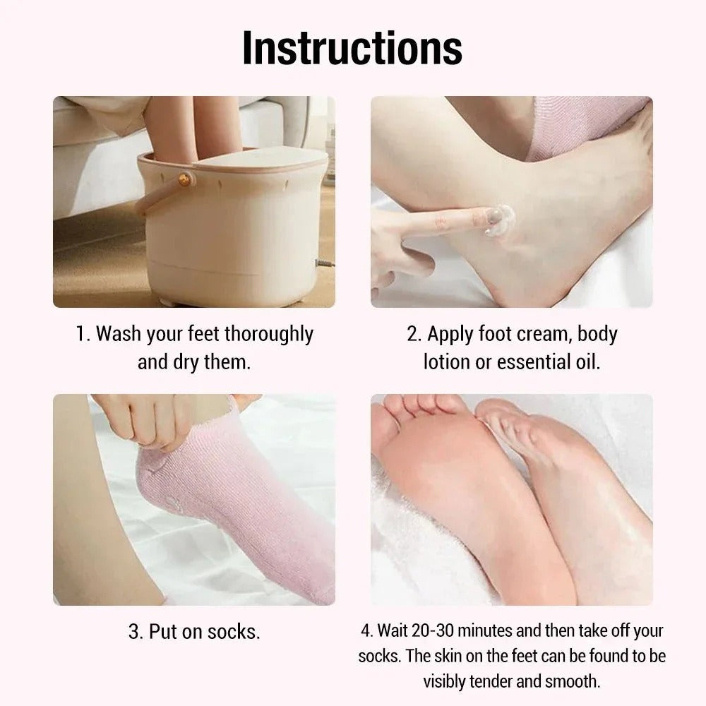 Moisturizing Spa Gel Socks (Imported)