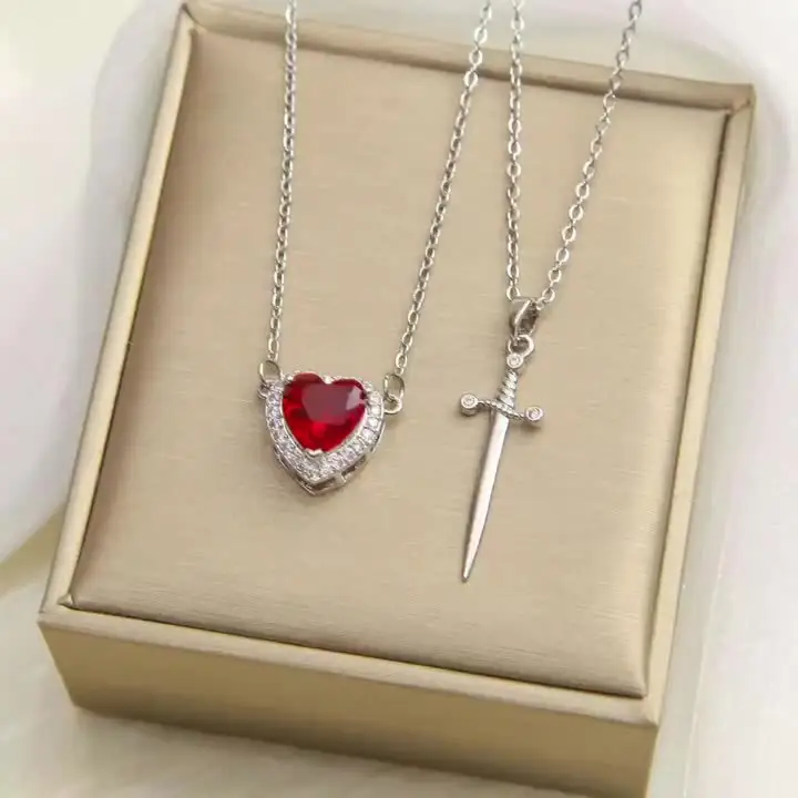 Heart & Sword Necklace (Free Shipping🚚)
